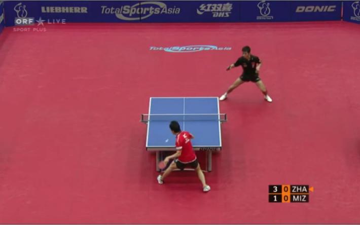 奥地利乒乓球队碾压法国乒乓球队，张继科绝境逆转的简单介绍